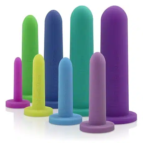 Medical-grade silicone vaginal dilators by custom silicone manufacturer