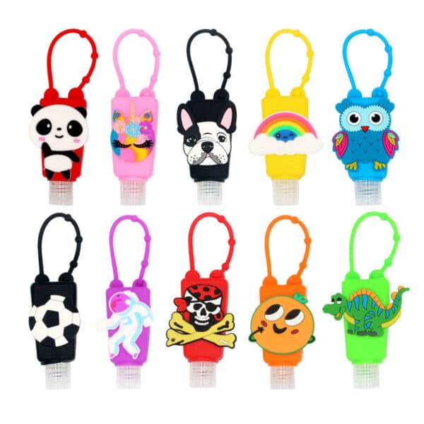custom-silicone-cartoon-travel-bottle-holders-for-hand-sanitizer