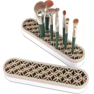 custom-silicone-makeup-brush-holder-flexible-honeycomb-organizer