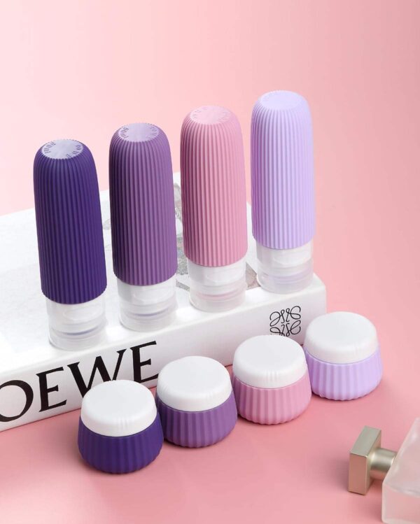 custom-silicone-cosmetic-containers-travel-bottles-and-jars