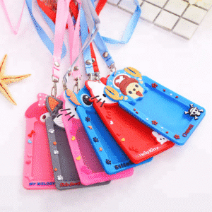 custom-silicone-badge-holders-cartoon-lanyard-id-card