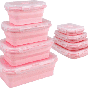 custom-silicone-collapsible-lunch-box-foldable-leakproof-food-container