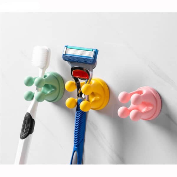 custom-silicone-hooks-wall-holders-bathroom-organizer