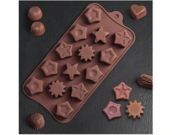 custom-silicone-pentagon-mold-for-chocolate-and-soap-making