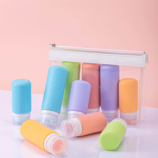 custom-silicone-travel-toiletry-bottles-leak-proof-refillable