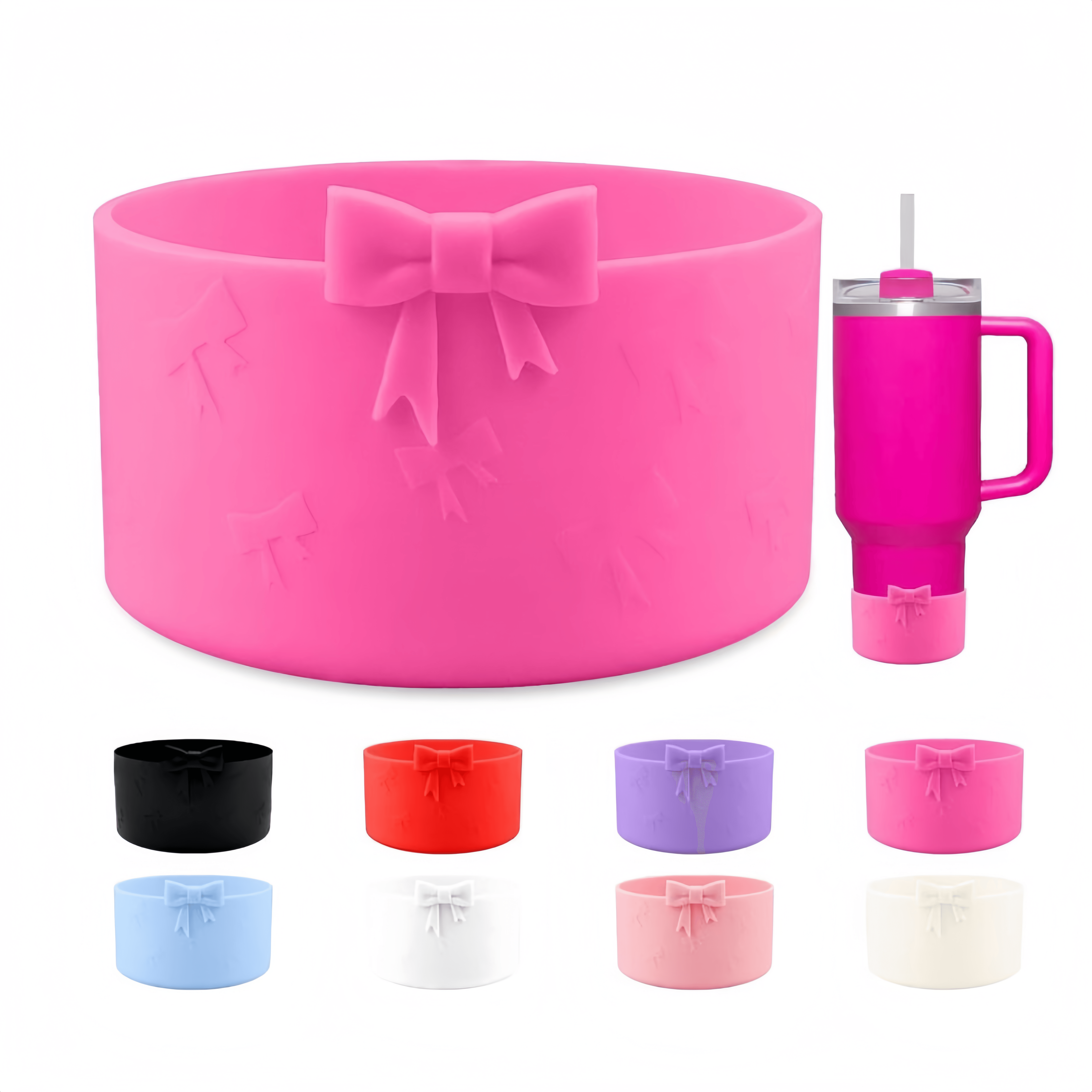 custom-silicone-water-bottle-boot-bow-design