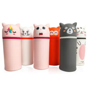 custom-silicone-collapsible-pencil-bag-animal-zipper-case