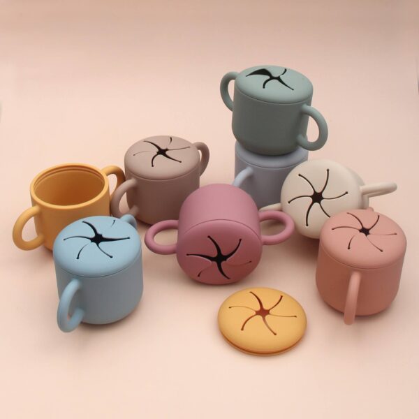 custom-silicone-training-cup-baby-snack-and-drink-cup