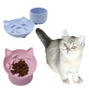 silicone-cat-bowl-non-slip-slow-feeder-for-cats-and-kittens