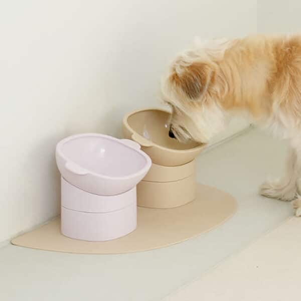 silicone-pets-bowl-non-slip-adjustable-feeding-dish-for-dogs-and-cats